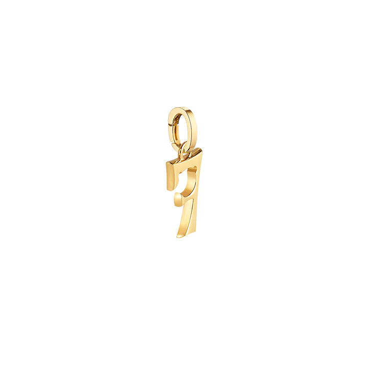 17.5mm Number pendant 7