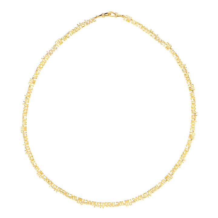 All we need is love chain 57cm