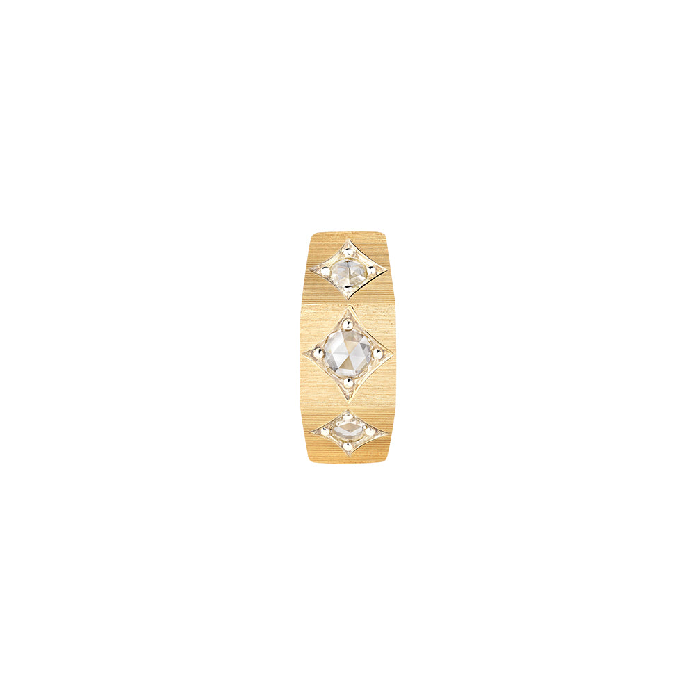 Coco diamond GM Ecrou earring