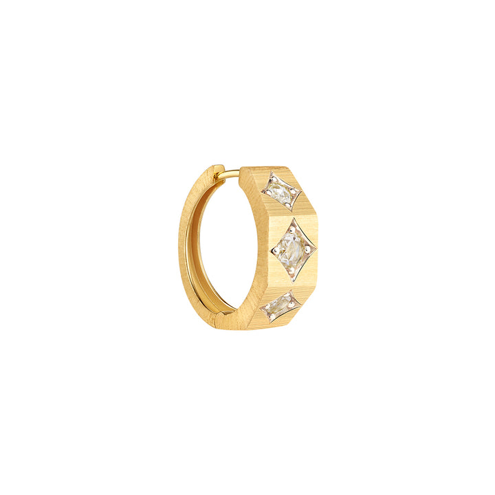 Coco diamond GM Ecrou earring
