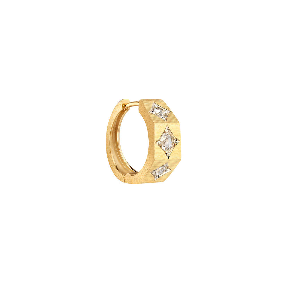 Coco diamond MM Ecrou earring