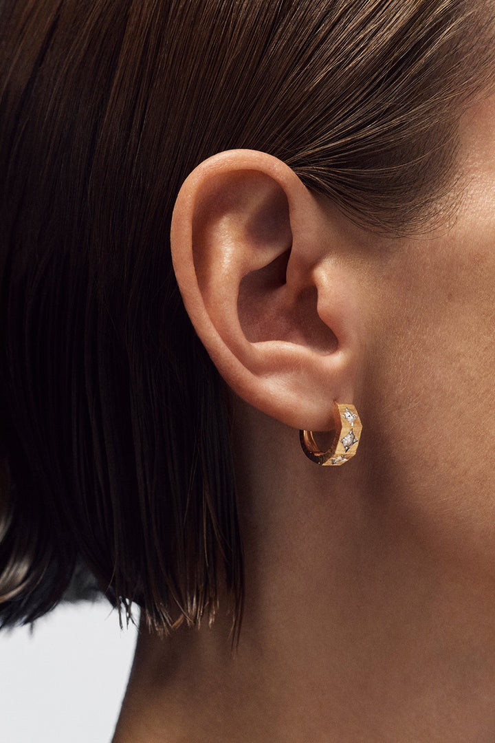 Coco diamond MM Ecrou earring