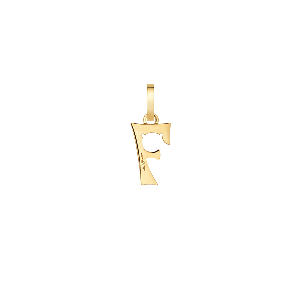 Paved 17.5mm Number pendant 7