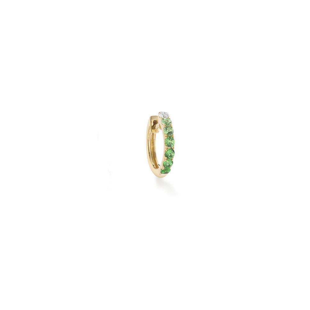 Orb hoop Midi Tsavorite