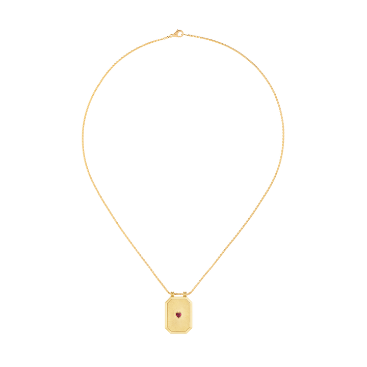 Love 26mm scapular on 44cm Spiga chain